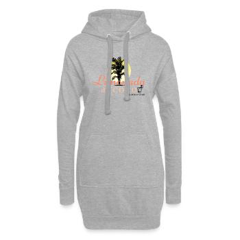 Limonada Vacation Club - Hoodie-Kleid - Grau meliert - Vorne