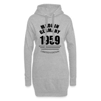 Made in Germany 1959 limited edition - Hoodie-Kleid - Grau meliert - Vorne