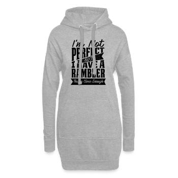 PERFEKT MIT RAMBLER CAR - Hoodie-Kleid - Grau meliert - Vorne
