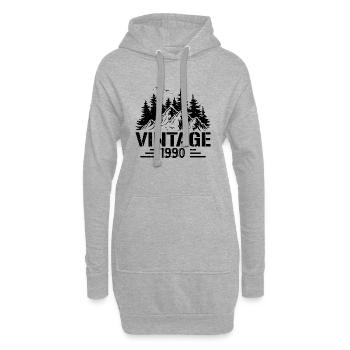 T-Shirt VINTAGE 1990 - Hoodie-Kleid - Grau meliert - Vorne