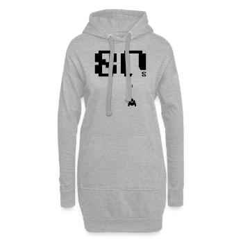 80's - Hoodie Dress - heather grey - Front
