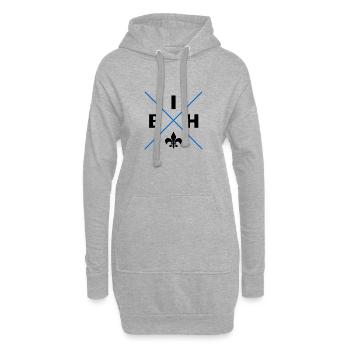 Balkan Bosnian Edition - Hoodie Dress - heather grey - Front