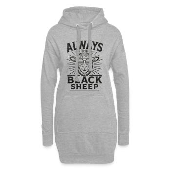 Always the Black Sheep Statement - Hoodie-Kleid - Grau meliert - Vorne
