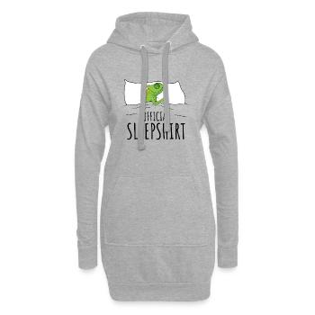 Chameleon - Hoodie-Kleid - Grau meliert - Vorne