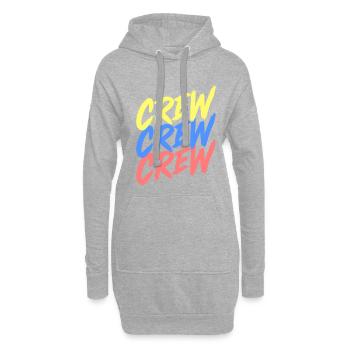 Équipage - Sweat-shirt à capuche long Femme - gris chiné - Devant