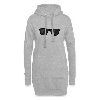 Sonnenbrille SWAG - Hoodie-Kleid - Grau meliert - Vorne