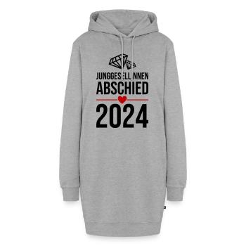 Malle 2024 - Hoodie-Kleid - Grau meliert - Vorne