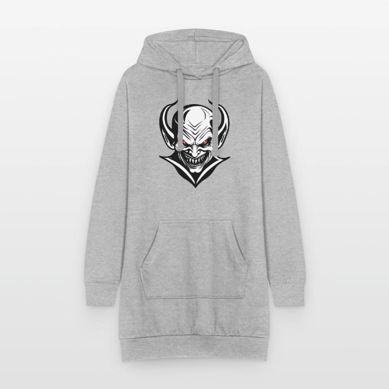 Devil / Hell / Horror / Devilish / Evil Hoodie Dress