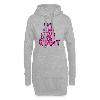 Dance - Hoodie-Kleid - Grau meliert - Vorne