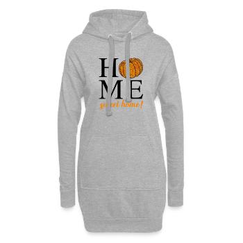 Home Sweet Home - Hoodie Dress - heather grey - Front