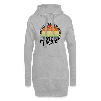 1994 Geburtstag Jahrgang 1994 Jahrgang Retro. Editio - Hoodie-Kleid - Grau meliert - Vorne