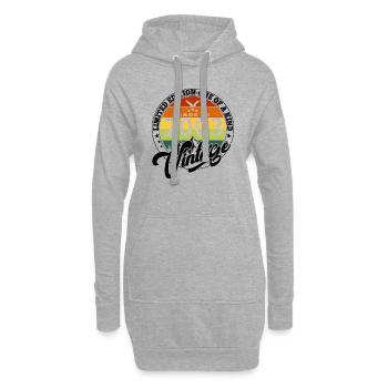 2003 Geburtstag Geboren im Jahr 2003 Jahrgang Retro. Editio - Hoodie-Kleid - Grau meliert - Vorne