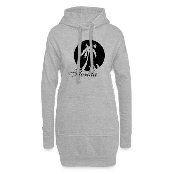 Florida - Hoodie-Kleid - Grau meliert - Vorne