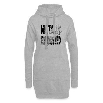happy fairy tail christmas present dork - Hoodie-Kleid - Grau meliert - Vorne
