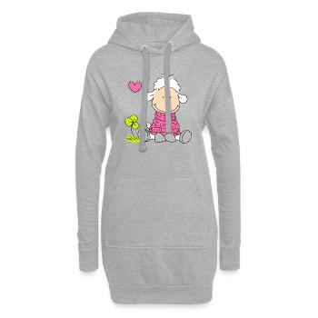 Sheep in Sweater - Hoodie-Kleid - Grau meliert - Vorne