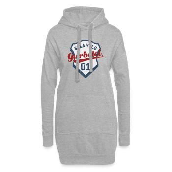 Adana - Hoodie-Kleid - Grau meliert - Vorne
