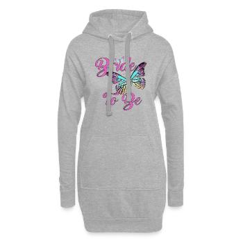 BRAUT ZU SEIN,TSHIRT - Hoodie-Kleid - Grau meliert - Vorne