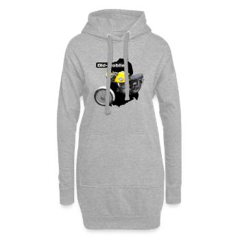 MZ ETS 250 Trophy Sport Old-Mobile - Hoodie-Kleid - Grau meliert - Vorne