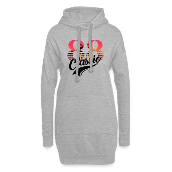 Jahrgang 1988-88th Anniversary - Hoodie-Kleid - Grau meliert - Vorne