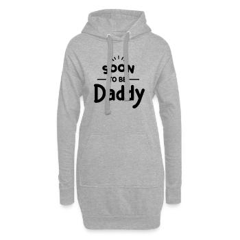 Bald Papa - Hoodie-Kleid - Grau meliert - Vorne