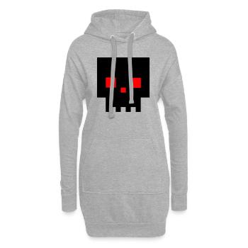 Langweiler - Hoodie-Kleid - Grau meliert - Vorne