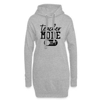 Lehramt Grundschule Lehramt Lehramt - Hoodie-Kleid - Grau meliert - Vorne