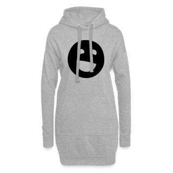 Ausgefuellt - Hoodie-Kleid - Grau meliert - Vorne
