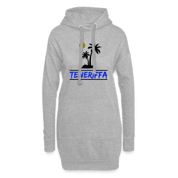 Teneriffa - Hoodie-Kleid - Grau meliert - Vorne