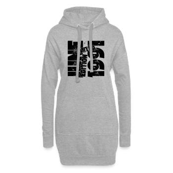 JUNI 1991 LIMITIERTE AUFLAGE - Hoodie-Kleid - Grau meliert - Vorne