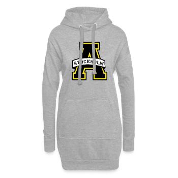 Stockholm - Hoodie-Kleid - Grau meliert - Vorne