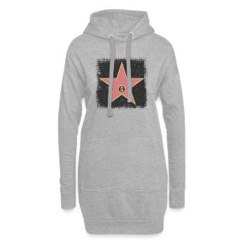 Shirt of fame Mutter - Hoodie-Kleid - Grau meliert - Vorne