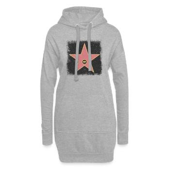Shirt of fame Theater - Hoodie-Kleid - Grau meliert - Vorne