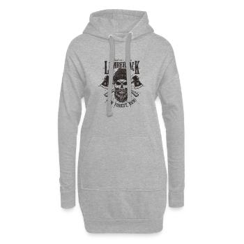 Lumberjack - Hoodie-Kleid - Grau meliert - Vorne