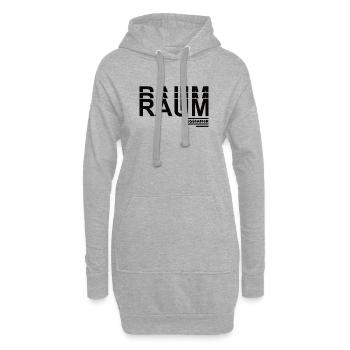 Raumausstatter - Hoodie-Kleid - Grau meliert - Vorne