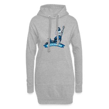 Wassermann - Hoodie-Kleid - Grau meliert - Vorne