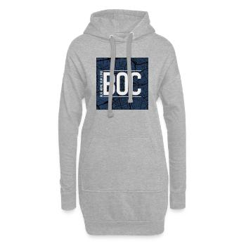 BOC Bochum - Hoodie-Kleid - Grau meliert - Vorne