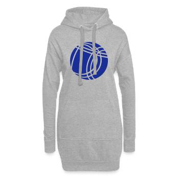 Boule - Hoodie-Kleid - Grau meliert - Vorne