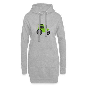 Traktor - Hoodie-Kleid - Grau meliert - Vorne