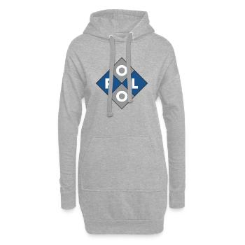 Polo Sport - Hoodie-Kleid - Grau meliert - Vorne