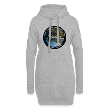Ostsee Scharbeutz ist das Beste - Hoodie-Kleid - Grau meliert - Vorne