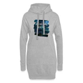 Zevill - Hoodie-Kleid - Grau meliert - Vorne