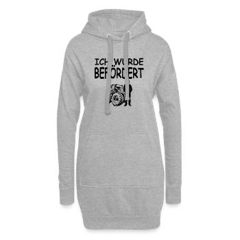 Traktor - Hoodie-Kleid - Grau meliert - Vorne