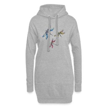 Wichtig - Hoodie-Kleid - Grau meliert - Vorne
