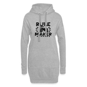 Ferme d’agriculteurs tracteurs Rule Maker - Sweat-shirt à capuche long Femme - gris chiné - Devant