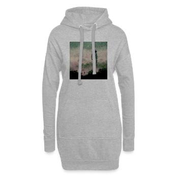 Lonely Voyager 031 - Hoodie-Kleid - Grau meliert - Vorne