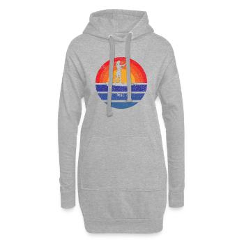 Stand up Paddle Stand Up Paddle Surf Stand up Paddler - Sweat-shirt à capuche long Femme - gris chiné - Devant