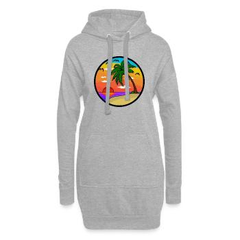Iland - Hoodie-Kleid - Grau meliert - Vorne