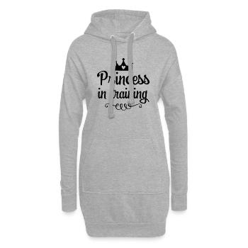 Princess in Training - Hoodie-Kleid - Grau meliert - Vorne