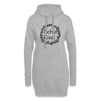 Schulkind - Hoodie-Kleid - Grau meliert - Vorne