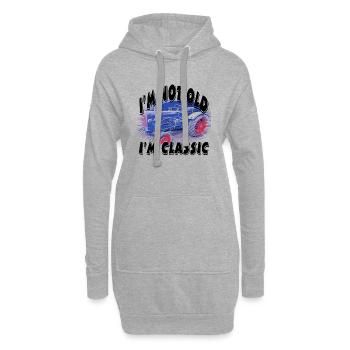 Traktor - Hoodie-Kleid - Grau meliert - Vorne